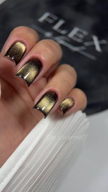 Cat Caramel 7 - гель лак с ефектом кошачий глаз, 5 мл
