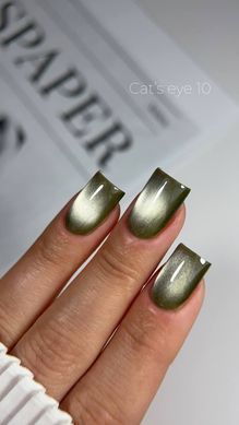Гель лак Котяче око C'ats Eye 10